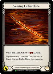 Searing Emberblade [LGS105] (Promo)  Cold Foil | Gamers Paradise