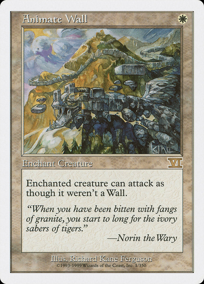 Animate Wall [Classic Sixth Edition] | Gamers Paradise
