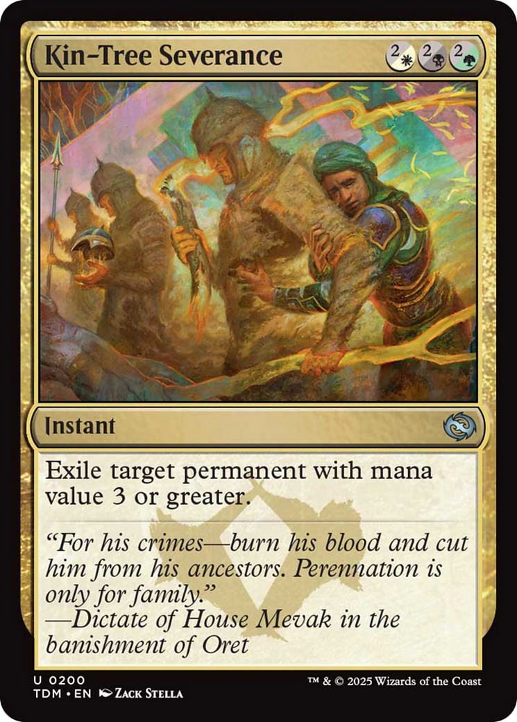Kin-Tree Severance [Tarkir: Dragonstorm] | Gamers Paradise