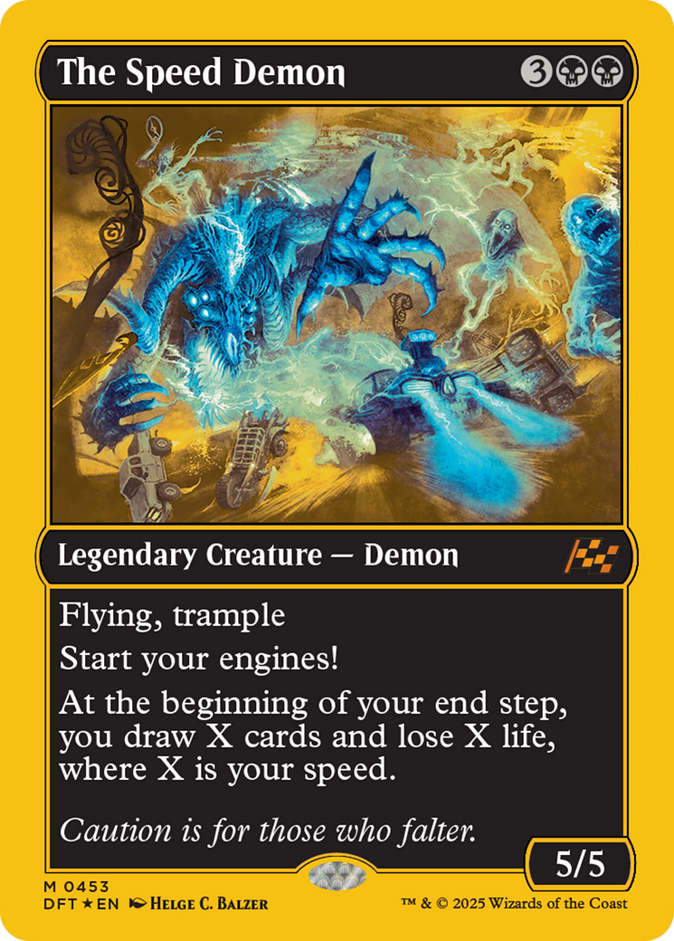 The Speed Demon (First-Place Foil) [Aetherdrift] | Gamers Paradise