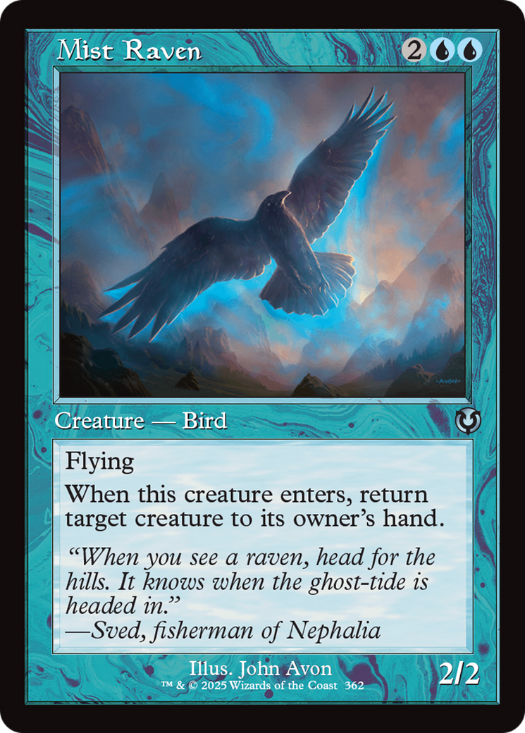 Mist Raven (Retro Frame) [Innistrad Remastered] | Gamers Paradise