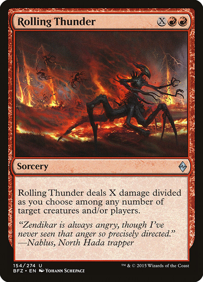 Rolling Thunder [Battle for Zendikar] | Gamers Paradise