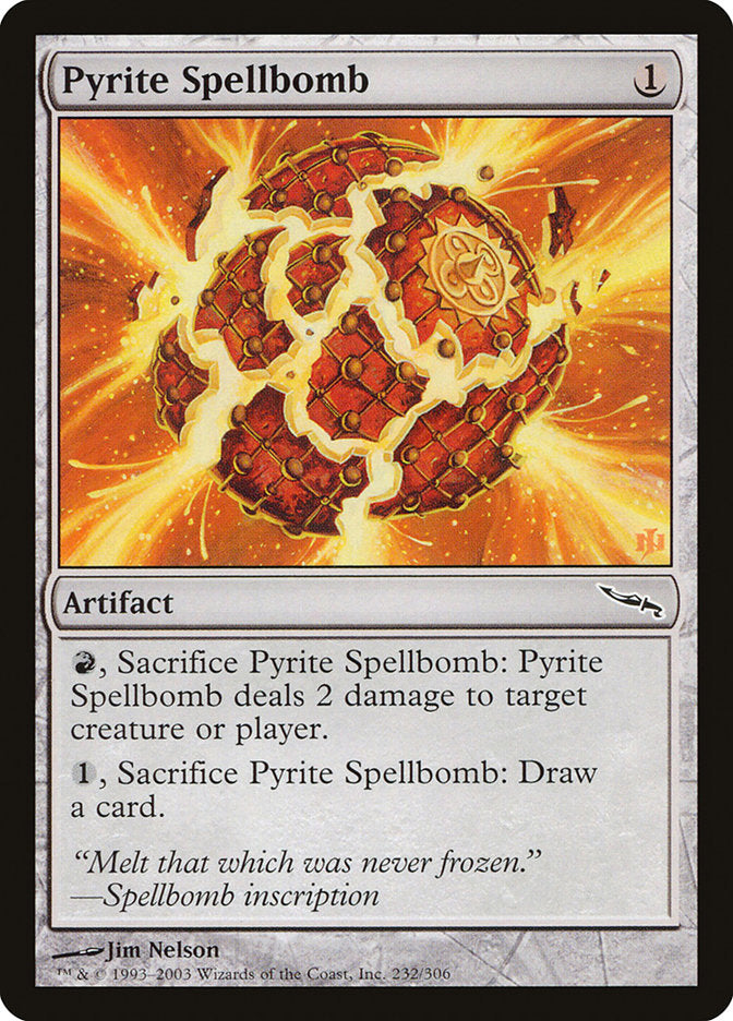 Pyrite Spellbomb [Mirrodin] | Gamers Paradise