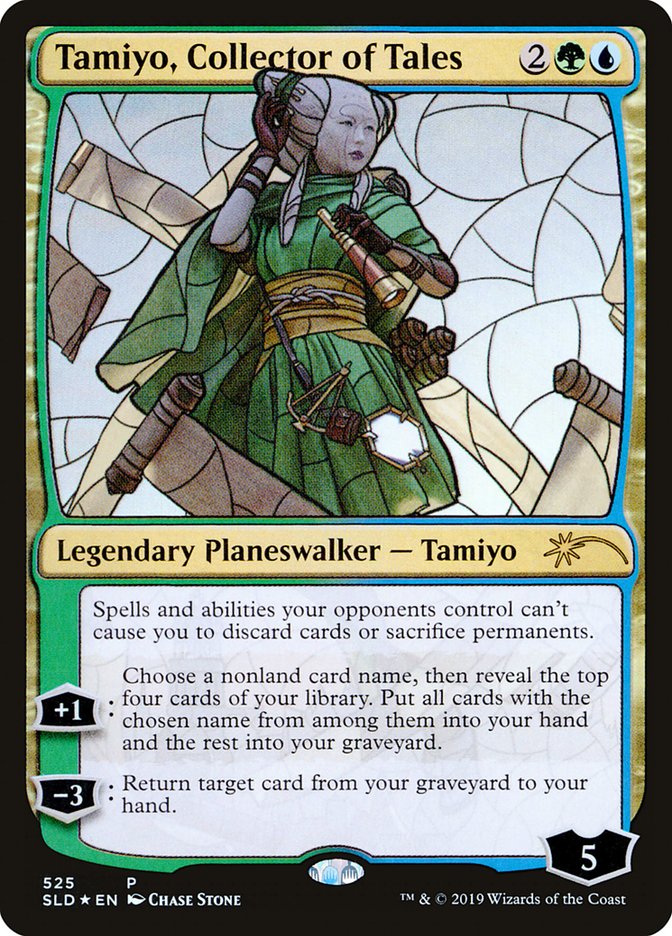 Tamiyo, Collector of Tales (Stained Glass) [Secret Lair Drop Promos] | Gamers Paradise