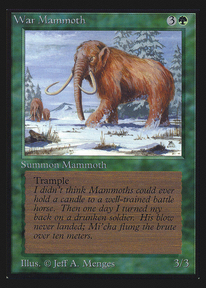 War Mammoth [International Collectors' Edition] | Gamers Paradise