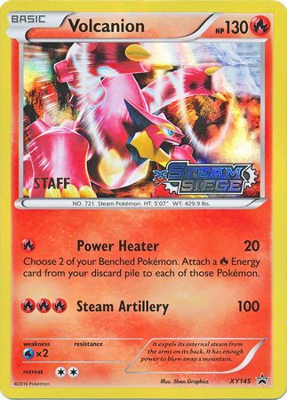 Volcanion (XY145) (Staff) [XY: Black Star Promos] | Gamers Paradise