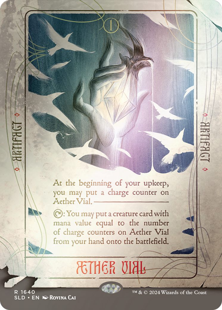 Aether Vial (Rainbow Foil) [Secret Lair Drop Series] | Gamers Paradise
