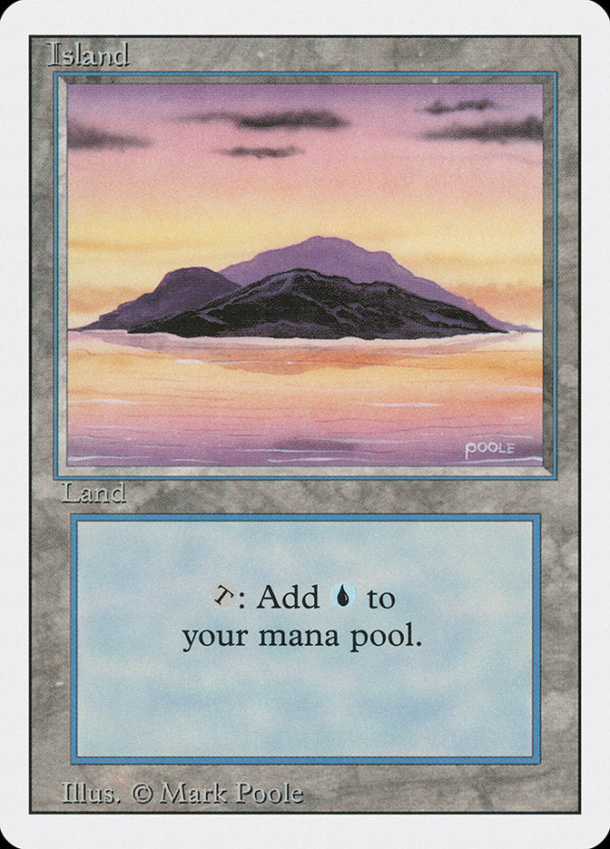 Island (Sunset / Signature on Right) [Revised Edition] | Gamers Paradise