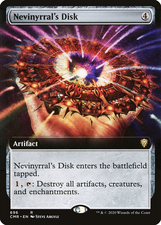 Nevinyrral's Disk (Extended Art) [Commander Legends] | Gamers Paradise