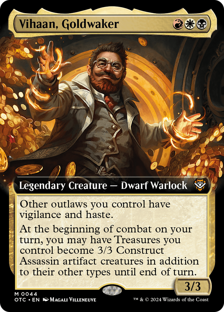 Vihaan, Goldwaker (Extended Art) [Outlaws of Thunder Junction Commander] | Gamers Paradise