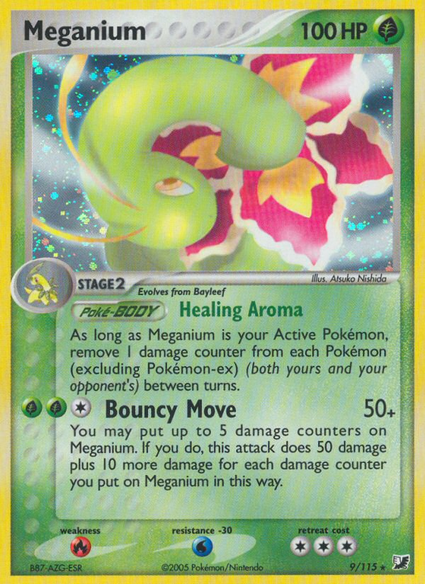 Meganium (9/115) [EX: Unseen Forces] | Gamers Paradise