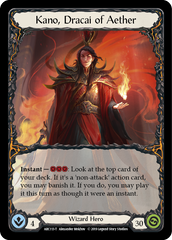 Kano // Kano, Dracai of Aether [ARC114-T // ARC113-T] (Arcane Rising)  1st Edition Normal | Gamers Paradise