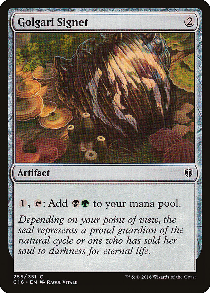 Golgari Signet [Commander 2016] | Gamers Paradise