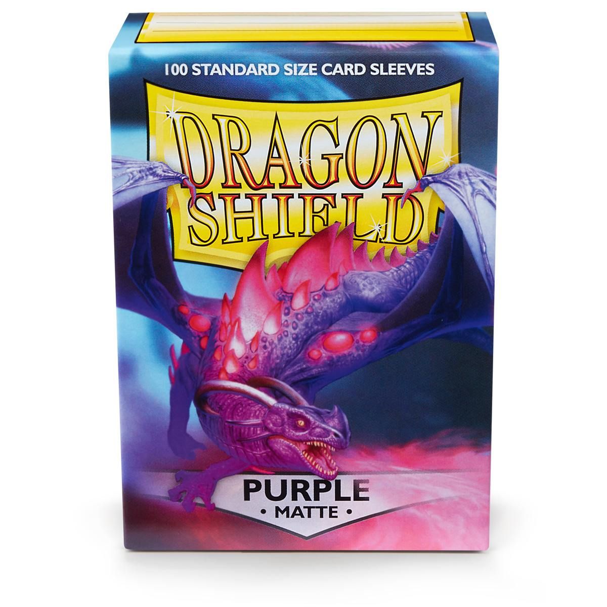 Dragon Shield: Standard 100ct Sleeves - Purple (Matte) | Gamers Paradise