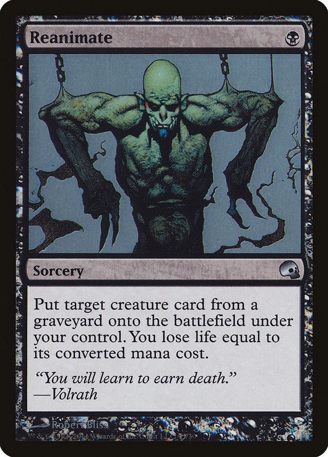 Reanimate [Premium Deck Series: Graveborn] | Gamers Paradise