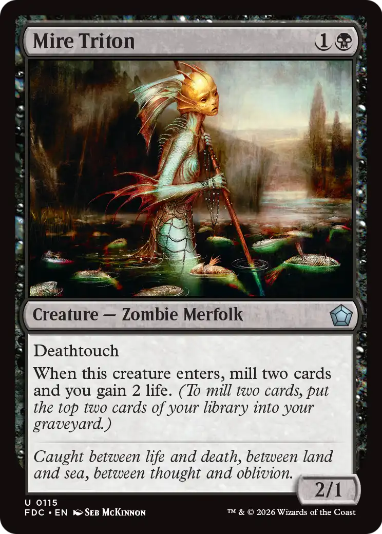 Mire Triton [Foundations Commander] | Gamers Paradise