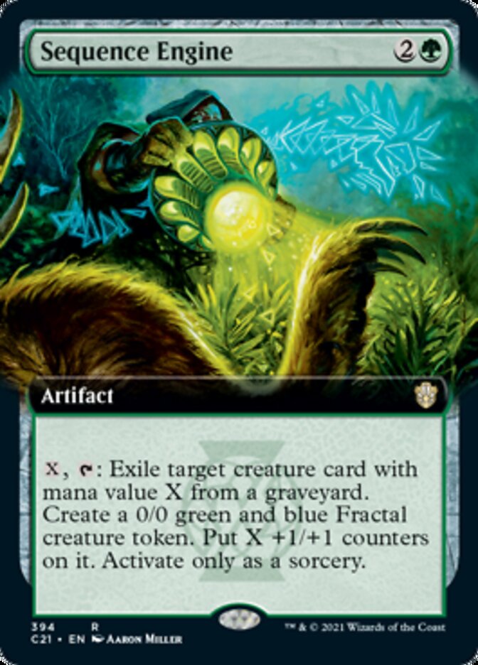 Sequence Engine (Extended Art) [Commander 2021] | Gamers Paradise
