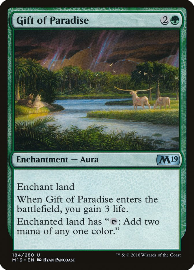 Gift of Paradise [Core Set 2019] | Gamers Paradise