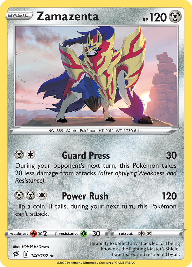 Zamazenta (140/192) [Sword & Shield: Rebel Clash] | Gamers Paradise