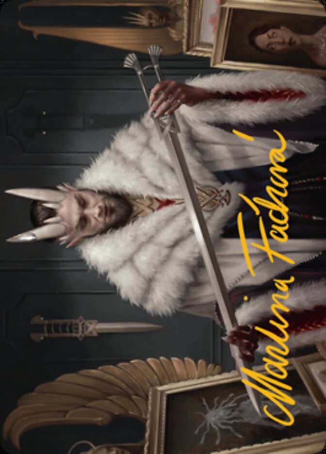 Lord Xander, the Collector Art Card (Gold-Stamped Signature) [Streets of New Capenna Art Series] | Gamers Paradise