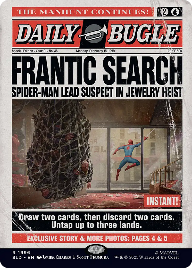 Frantic Search (1996) (Rainbow Foil) [Secret Lair Drop Series] | Gamers Paradise