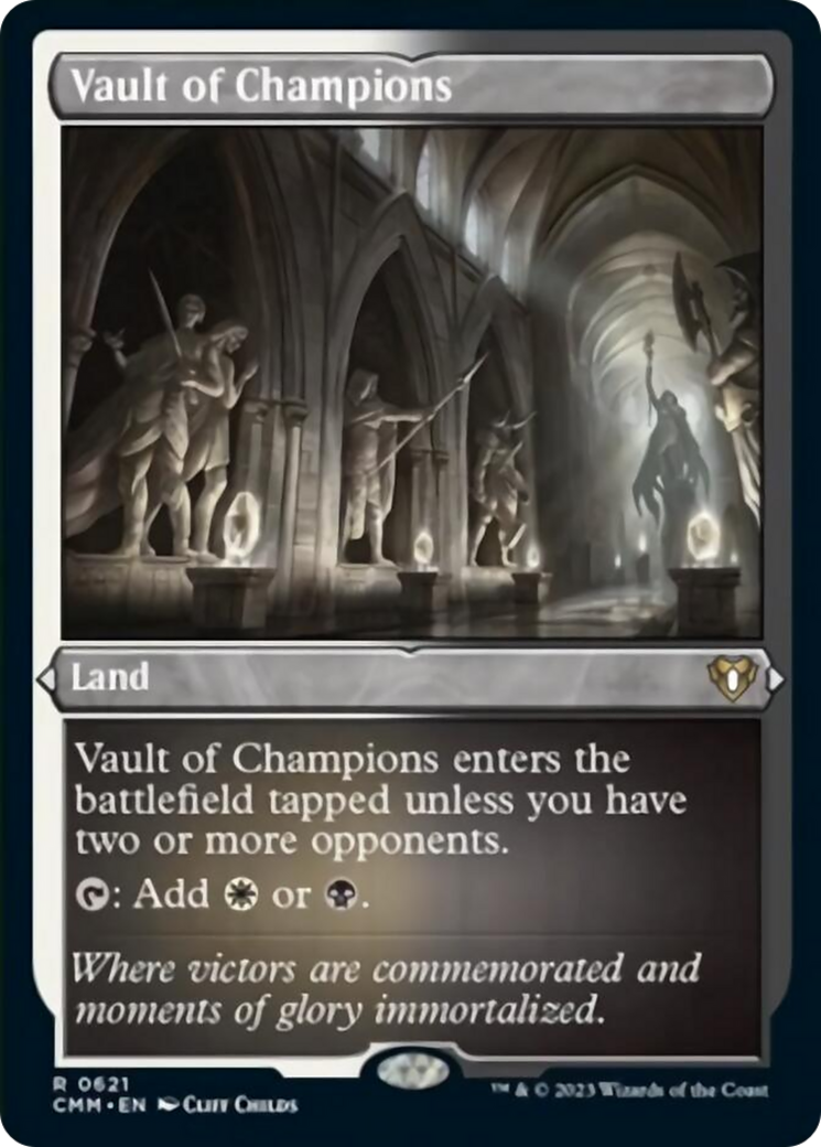 Vault of Champions (Foil Etched) [Commander Masters] | Gamers Paradise