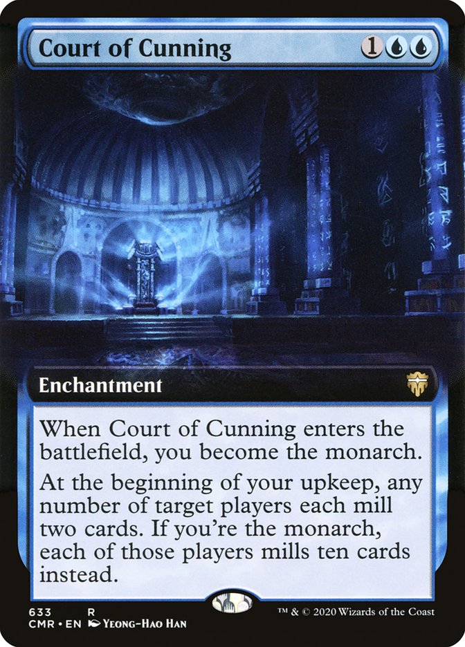 Court of Cunning (Extended Art) [Commander Legends] | Gamers Paradise