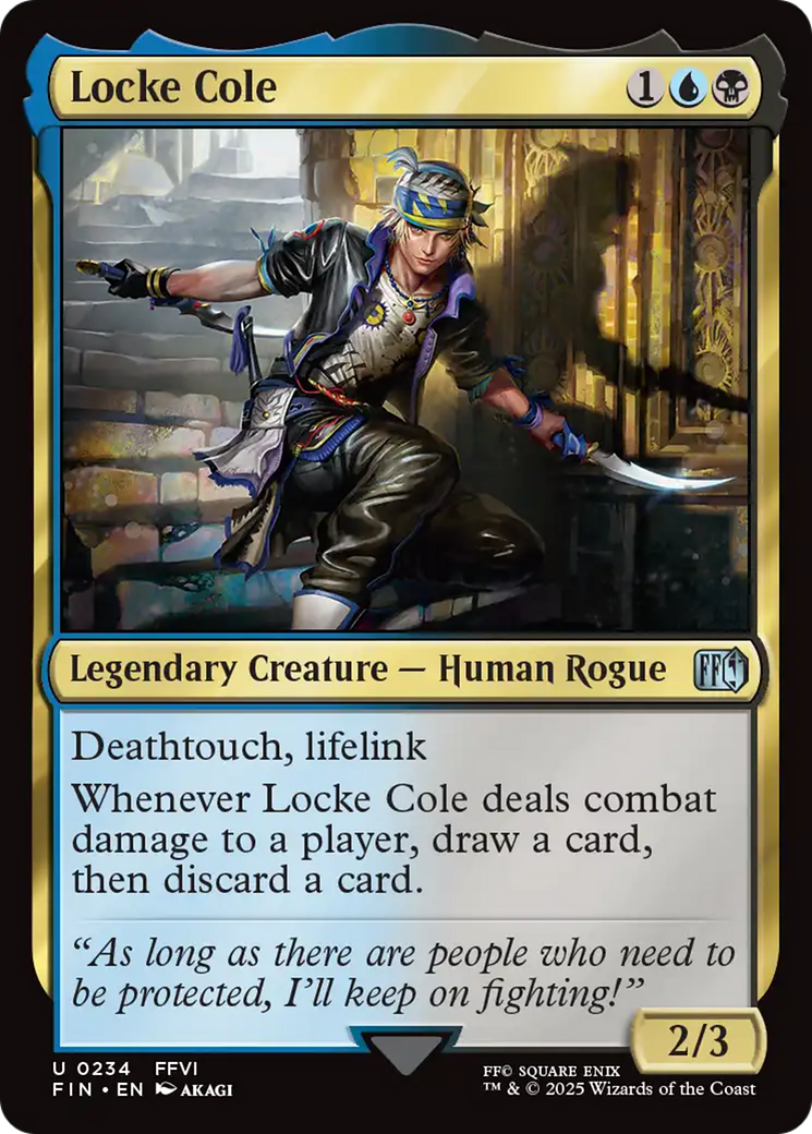 Locke Cole [FINAL FANTASY] | Gamers Paradise