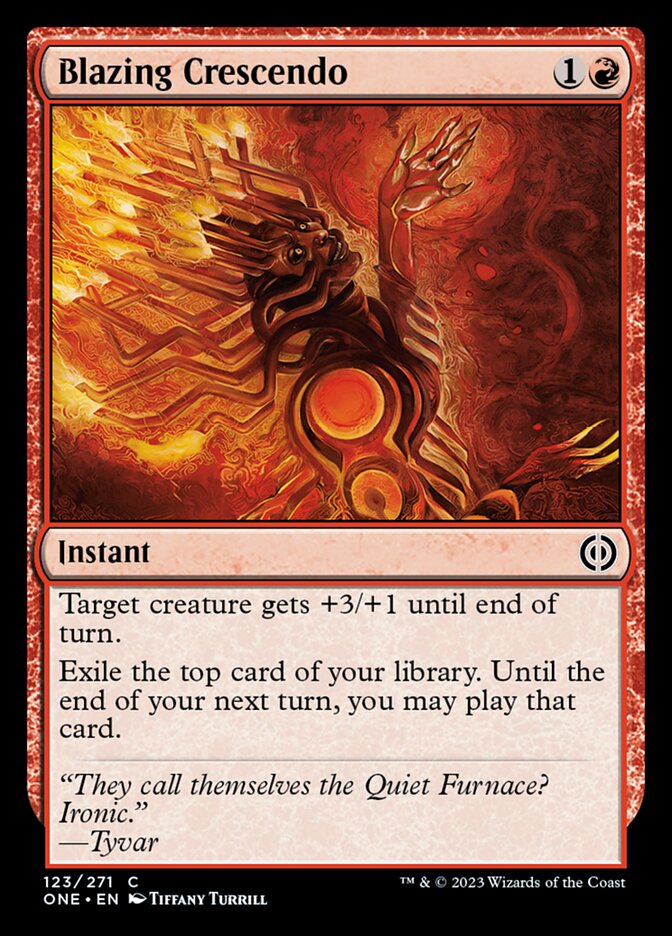 Blazing Crescendo [Phyrexia: All Will Be One] | Gamers Paradise