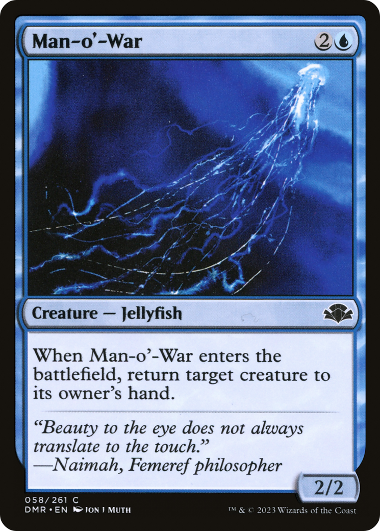 Man-o'-War [Dominaria Remastered] | Gamers Paradise