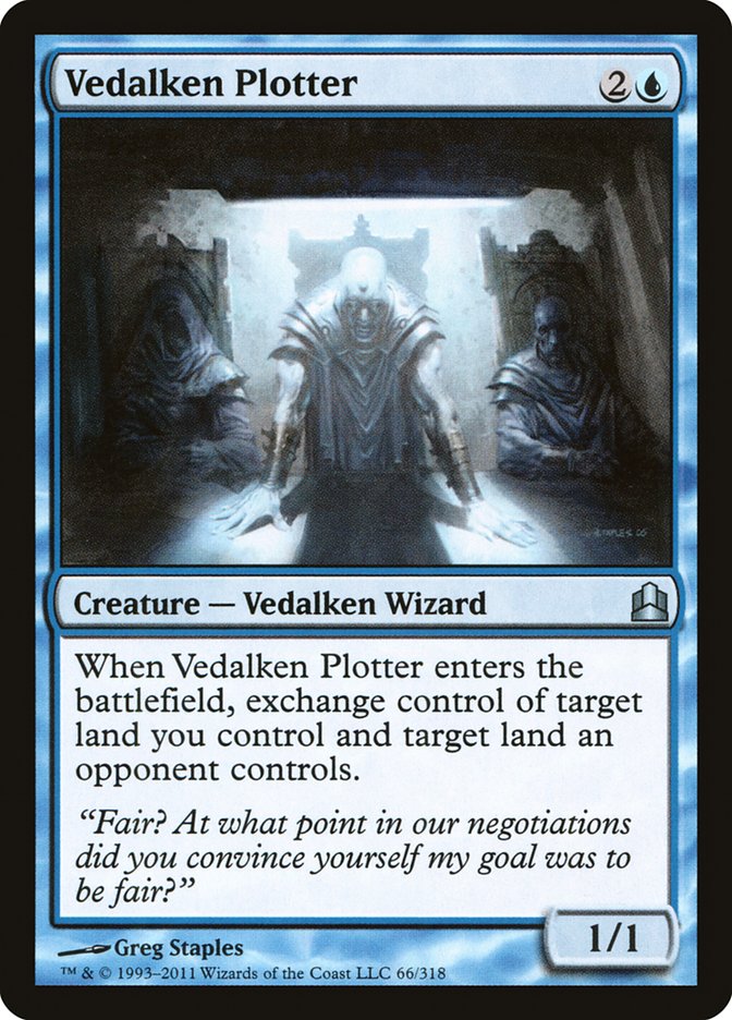 Vedalken Plotter [Commander 2011] | Gamers Paradise