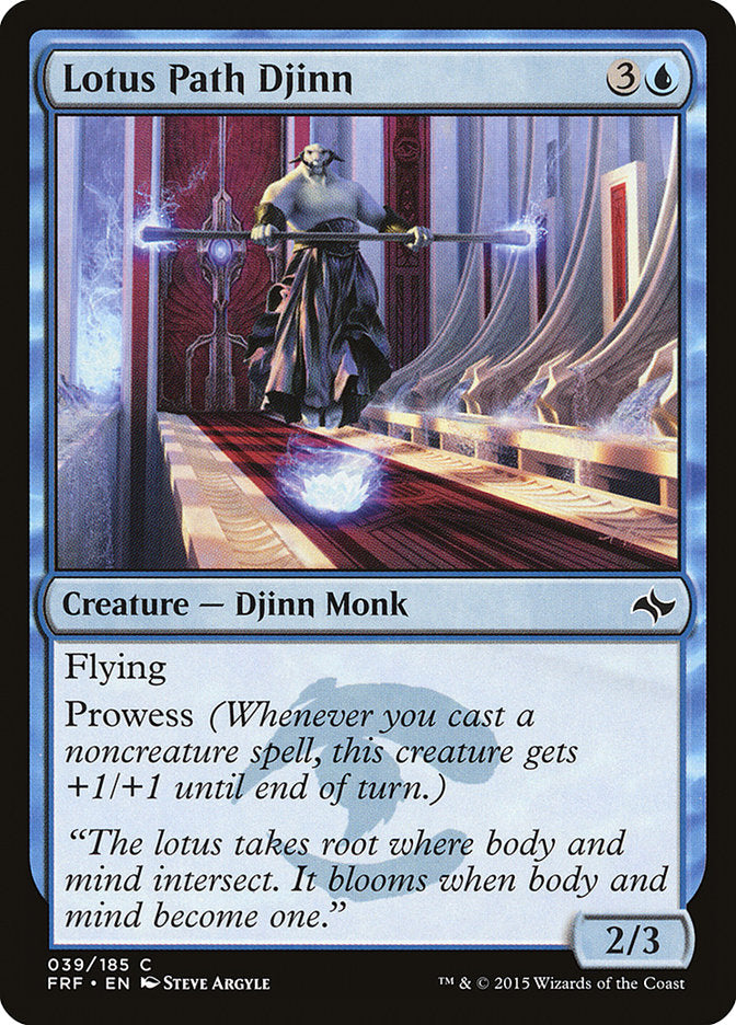 Lotus Path Djinn [Fate Reforged] | Gamers Paradise