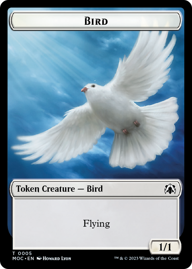 Bird // Kobolds of Kher Keep Double-Sided Token [March of the Machine Commander Tokens] | Gamers Paradise