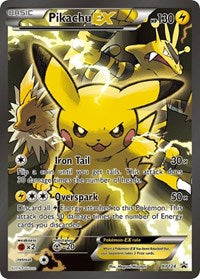 Pikachu EX (XY124) (Jumbo Card) [XY: Black Star Promos] | Gamers Paradise