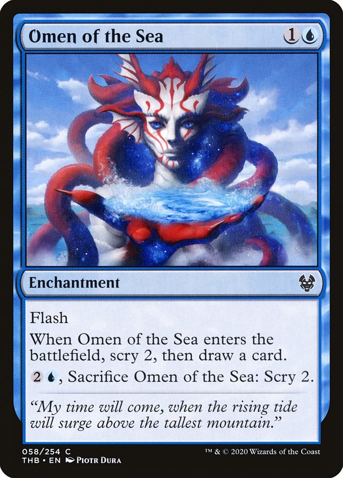 Omen of the Sea [Theros Beyond Death] | Gamers Paradise