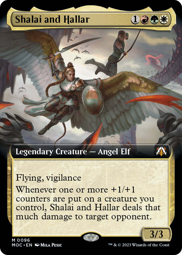 Shalai and Hallar (Extended Art) [March of the Machine Commander] | Gamers Paradise