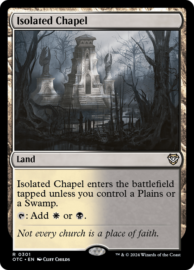 Isolated Chapel [Outlaws of Thunder Junction Commander] | Gamers Paradise