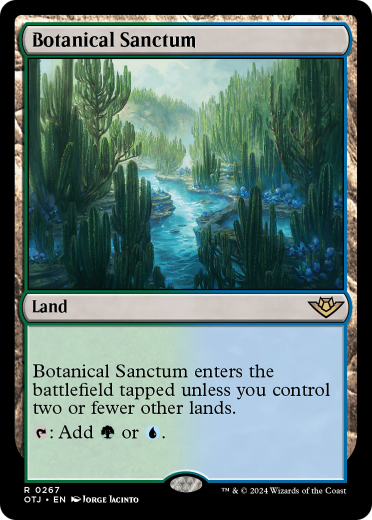 Botanical Sanctum [Outlaws of Thunder Junction] | Gamers Paradise