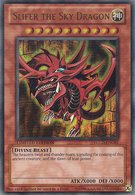 Slifer the Sky Dragon [YGLD-ENG01] Ultra Rare | Gamers Paradise