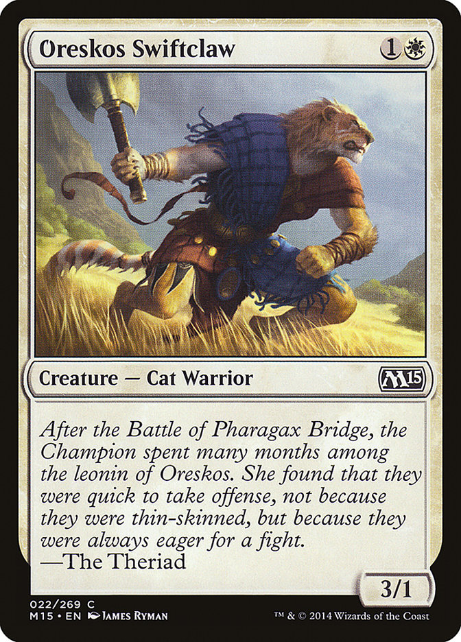 Oreskos Swiftclaw [Magic 2015] | Gamers Paradise