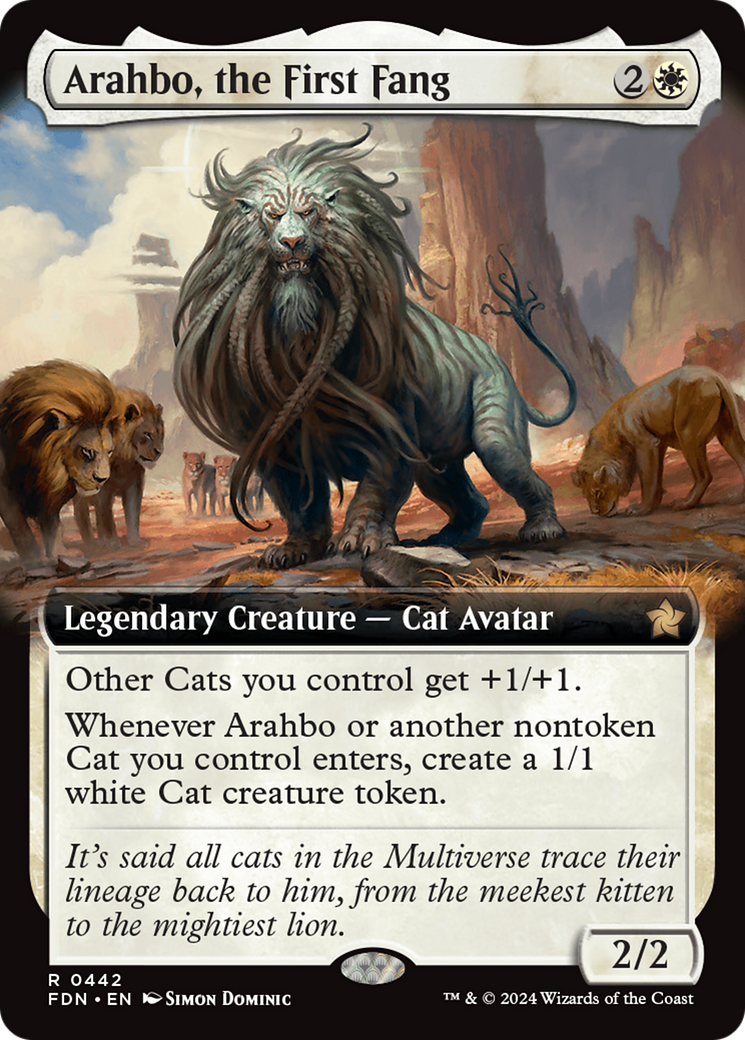 Arahbo, the First Fang (Extended Art) [Foundations] | Gamers Paradise