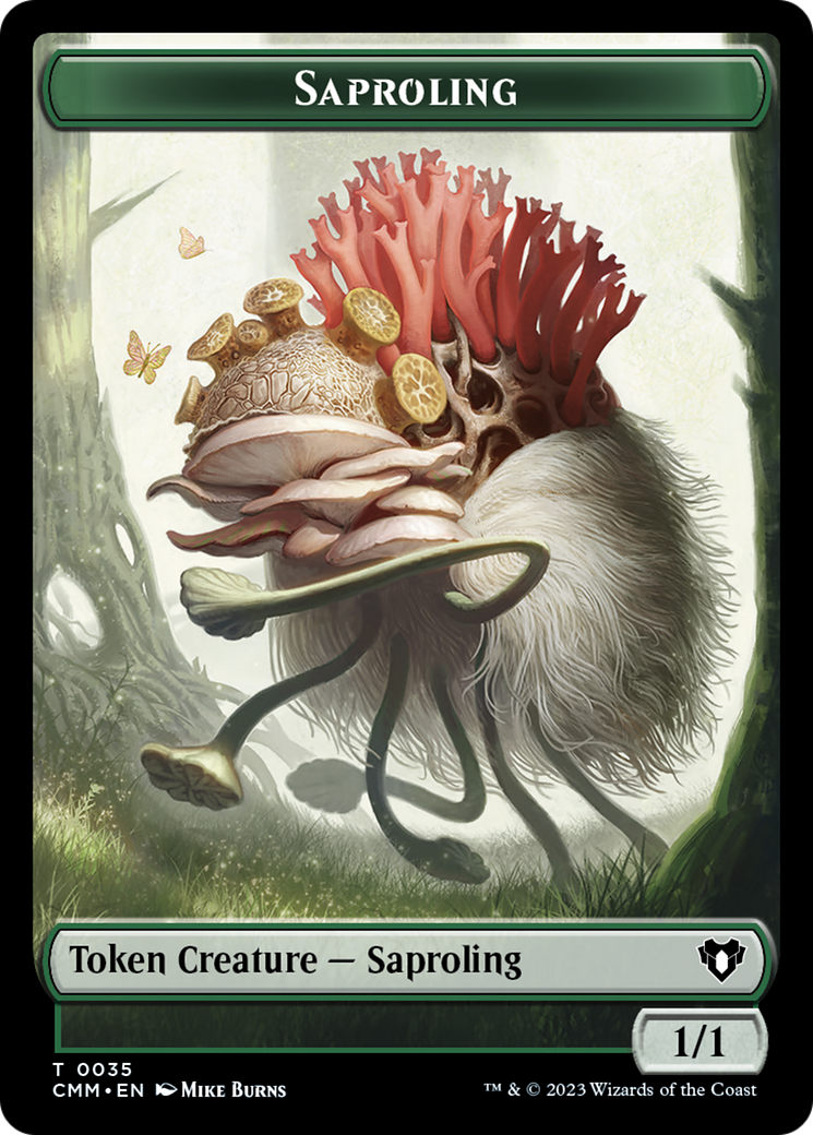 Saproling Token [Commander Masters Tokens] | Gamers Paradise