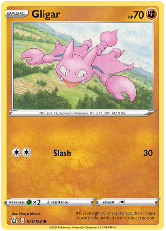 Gligar (071/163) [Sword & Shield: Battle Styles] | Gamers Paradise