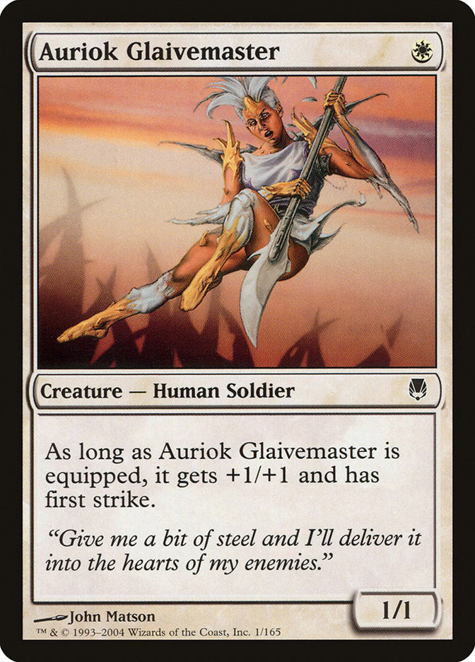 Auriok Glaivemaster [Darksteel] | Gamers Paradise