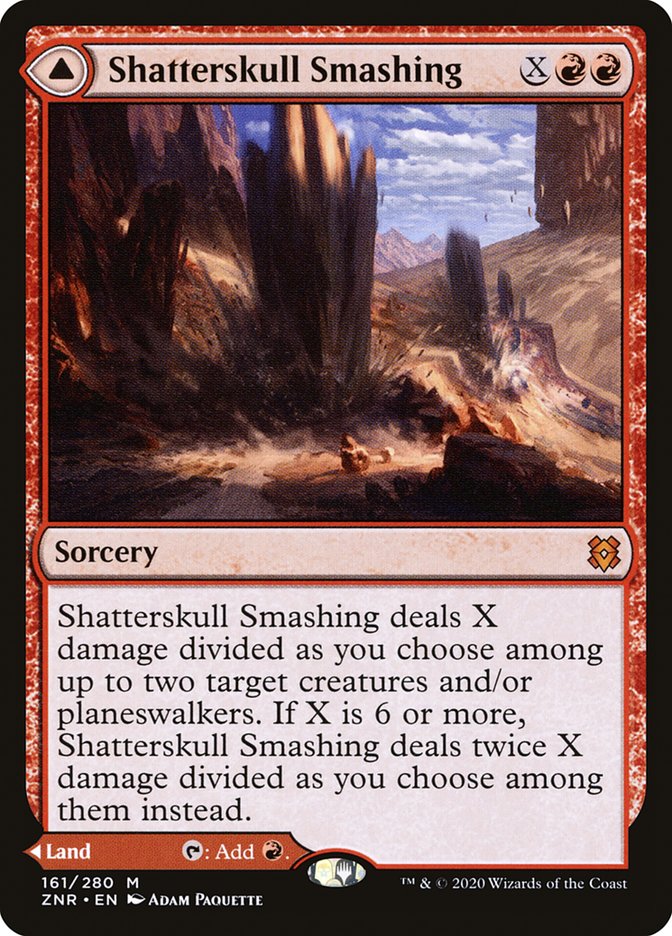 Shatterskull Smashing // Shatterskull, the Hammer Pass [Zendikar Rising] | Gamers Paradise