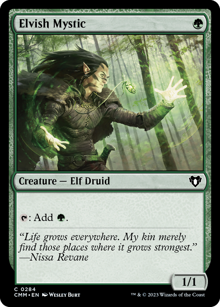 Elvish Mystic [Commander Masters] | Gamers Paradise