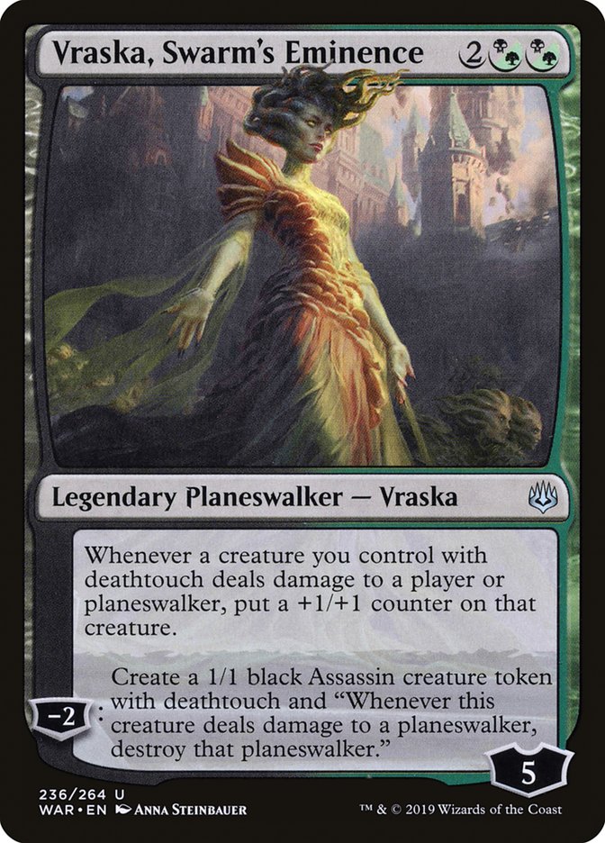 Vraska, Swarm's Eminence [War of the Spark] | Gamers Paradise
