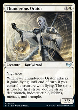 Thunderous Orator [Strixhaven: School of Mages] | Gamers Paradise