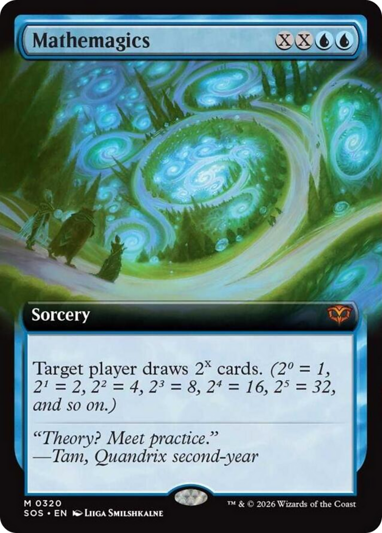 Mathemagics (Extended Art) [Secrets of Strixhaven] | Gamers Paradise