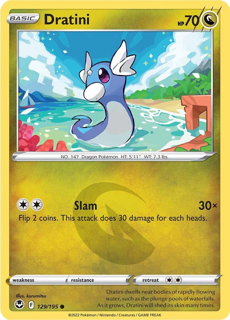 Dratini (129/195) [Sword & Shield: Silver Tempest] | Gamers Paradise